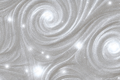 Holographic Snowflakes Background | Iridescent Winter Textur Product Image 1