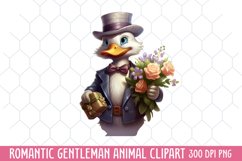 Romantic Gentleman Animal Sublimation Product Image 1