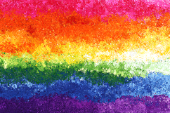 Rainbow Paint Splatter Horizontal Abstract Background Product Image 1