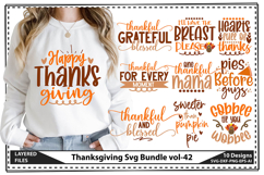 Thanksgiving Svg Bundle, Fall Svg, Autumn Svg, Turkey Svg Product Image 1