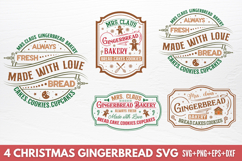 Christmas Gingerbread SVG Designs Product Image 1