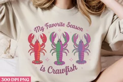 My favorite seasone is crawfish PNG, Mardi Gras PNG Product Image 1