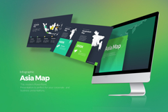 Asia Map Google Slides Product Image 1
