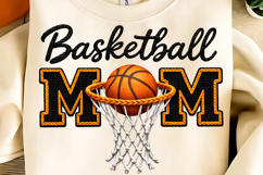 Baseball PNG, faux yarn Baseball Mom PNG, Baseball Game Day Product Image 1