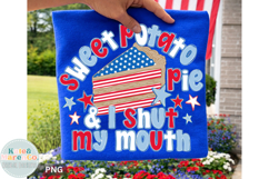 Sweet Potato Pie PNG | Preppy 4th of July | Fourth of July Product Image 2