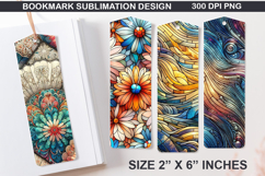 Winter Bookmarks Sublimation - 4 Bookmark Design Product Image 1