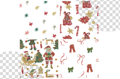 Wax Crayons Santa’s Delivery Seeamless Patterns Product Image 2