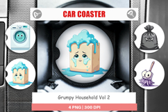 Car Coaster Grumpy Household Product Image 1