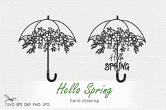 Hello Spring SVG Product Image 1