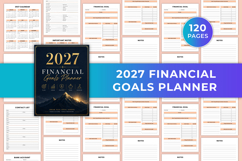 2027 Financial Goals Planner | Goal Setting &amp; Money Product Image 1