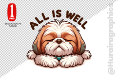Cute Dog Clipart - PNG File Product Image 1