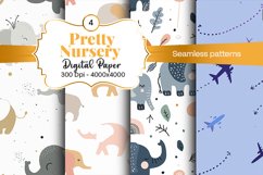 Nursery Seamless patterns and Seamless backgrounds Product Image 2