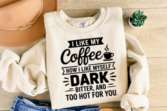 I like my coffee SVG | Sarcastic | Shirt Svg Product Image 2