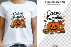 Carve Pumpkin PNG | Halloween Pumpkin Clipart Product Image 1