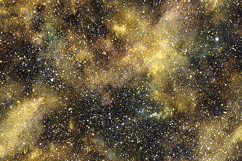 Golden Cosmic Starfield Background Galaxy Texture Product Image 1