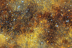Gold Starfield Cosmic Background Shimmering Space Art Product Image 1
