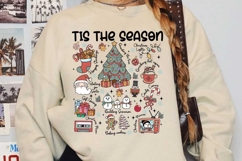 Tis The Season Christmas Sublimation, Christmas Png Product Image 3