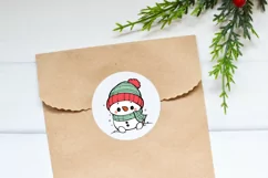 Cute baby snowman. SVG, PNG, EPS. Cut file. Product Image 3