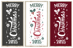 Christmas Porch Sign Svg Bundle Product Image 6