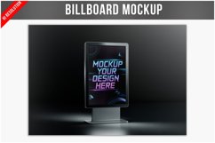 Digital Display Stand Billboard Mockup Product Image 1