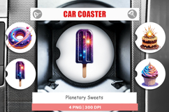 Car Coaster Planetary Sweets Product Image 1