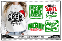 Christmas Svg Bundle, Santa Svg, Holidays Svg Designs Product Image 1