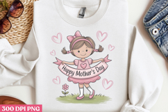 Floral Mama Mom Sublimation PNG Product Image 2