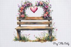 Farmhouse Love Valentine Clipart PNG Product Image 1
