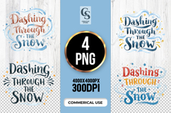 Winter Lettering Quote Clipart Sublimation PNG Product Image 1