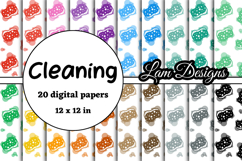cleaning digital papers, cleaning patterns Product Image 1