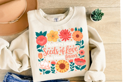Mothers plant seeds of love Svg | Shirt Svg Product Image 2