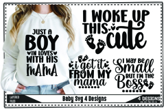 Funny Baby Svg, Newborn Svg Designs Product Image 1