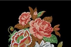 Vintage Cross Stitch Scheme Bouquet of water lilies Product Image 7