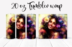 Tumbler Wrap 20 oz Bundle | Flower Girls | Summer Girls PNGs Product Image 13