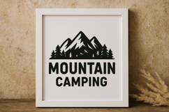Adventure Mountain Camping SVG Product Image 1