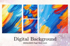 Paint Texture Wall Art Splash Background_1 Product Image 1