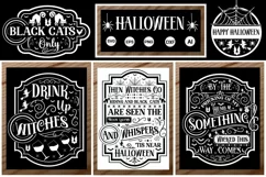 Farmhouse Halloween SVG 5 designs/Halloween Porch Signs SVG Product Image 2