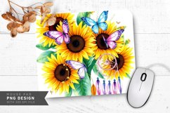 Radiant Pastel Beauty Mouse Pad PNG Design Product Image 1