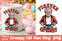 Grumpy Father&#039;s Day Bundle Mug Old Man design png Product Image 2