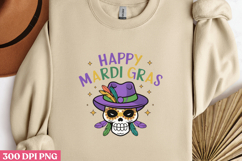 HAPPY MARDI GRAS PNG, Mardi Gras Sublimation PNG Product Image 2