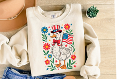 USA Duck Svg | 4th of July Svg | Shirt Svg Product Image 2