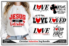 Christian Valentine Svg Bundle Product Image 1