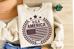 USA America Svg Design | Svg Cut Files | Shirt Svg Product Image 2