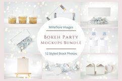 Bokeh Party Products Branding Bundle. Hi-res Mockup Photos. Product Image 1