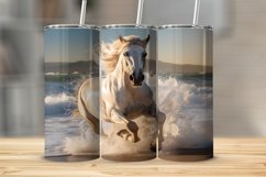Horse Tumbler Sublimation Design Product Image 1