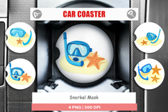 Car Coaster Snorkel Mask Product Image 1