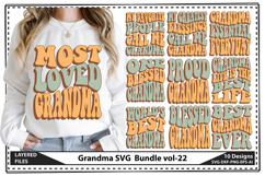 Grandma SVG Bundle, Grandmother Svg, Grandma Sayings Svg Product Image 1
