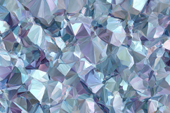 Icy Crystal Gemstone Abstract Background Texture Art Product Image 1