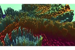 Abstract multicolored textured 3d background, rendering Product Image 1