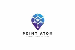 Point Atom Tech Logo Template Product Image 1